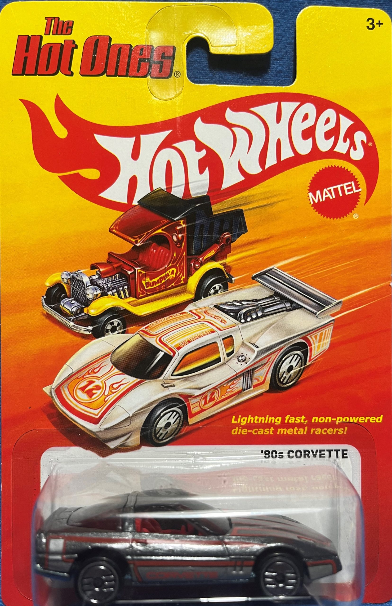 Hot Wheels® Hot Ones® circa 2011, 80's Corvette - Silver - Mike the die ...